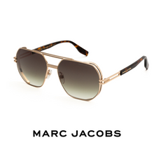 Marc Jacobs - Rectangular - Gold/Havana