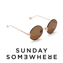 Sunday Somewhere - Round - Blue