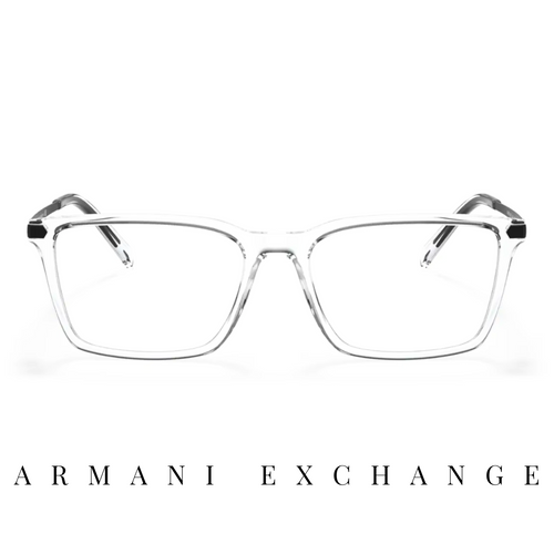 Armani Exchange Eyewear - Square - Transparent/Black