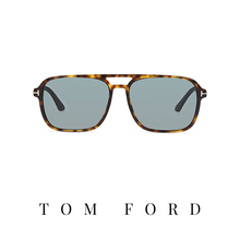 Tom Ford - 'Crosby' - Havana/Silver