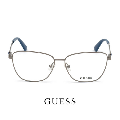 Guess Eyewear - Butterfly - Silver/Blue