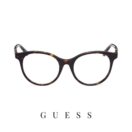 Guess Eyewear - Round - Dark Havana