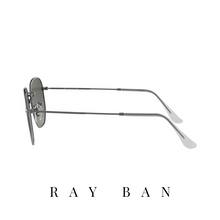 Ray Ban - 'Hexagonal' - Gunmetal&Grey Gradient